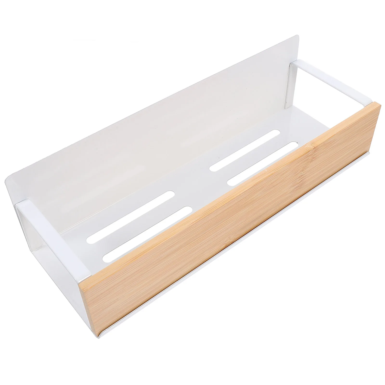 

1Pc Sturdy Magnetic Spice Rack Wall Mounted Kitchen Organizer Refrigerator Shelf Strong Load Bearing Capacity Ventilated Storage