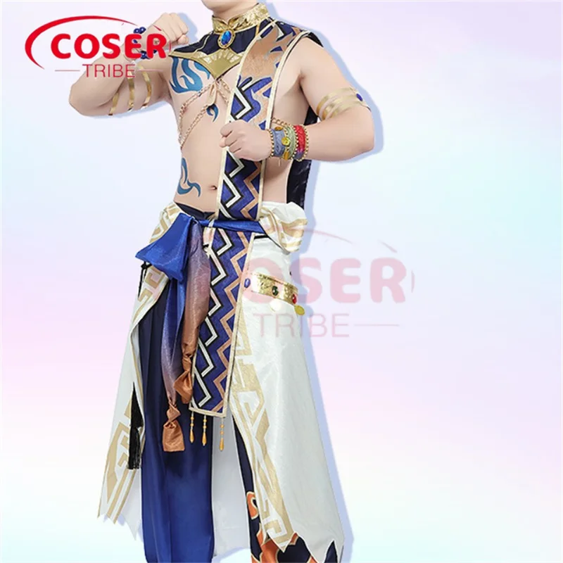 COSER TRIBE Anime Game Ensemble Stars Sazanami Jun   Diffuse Exhibition  Halloween Carnival Role CosPlay Costume Complete Set