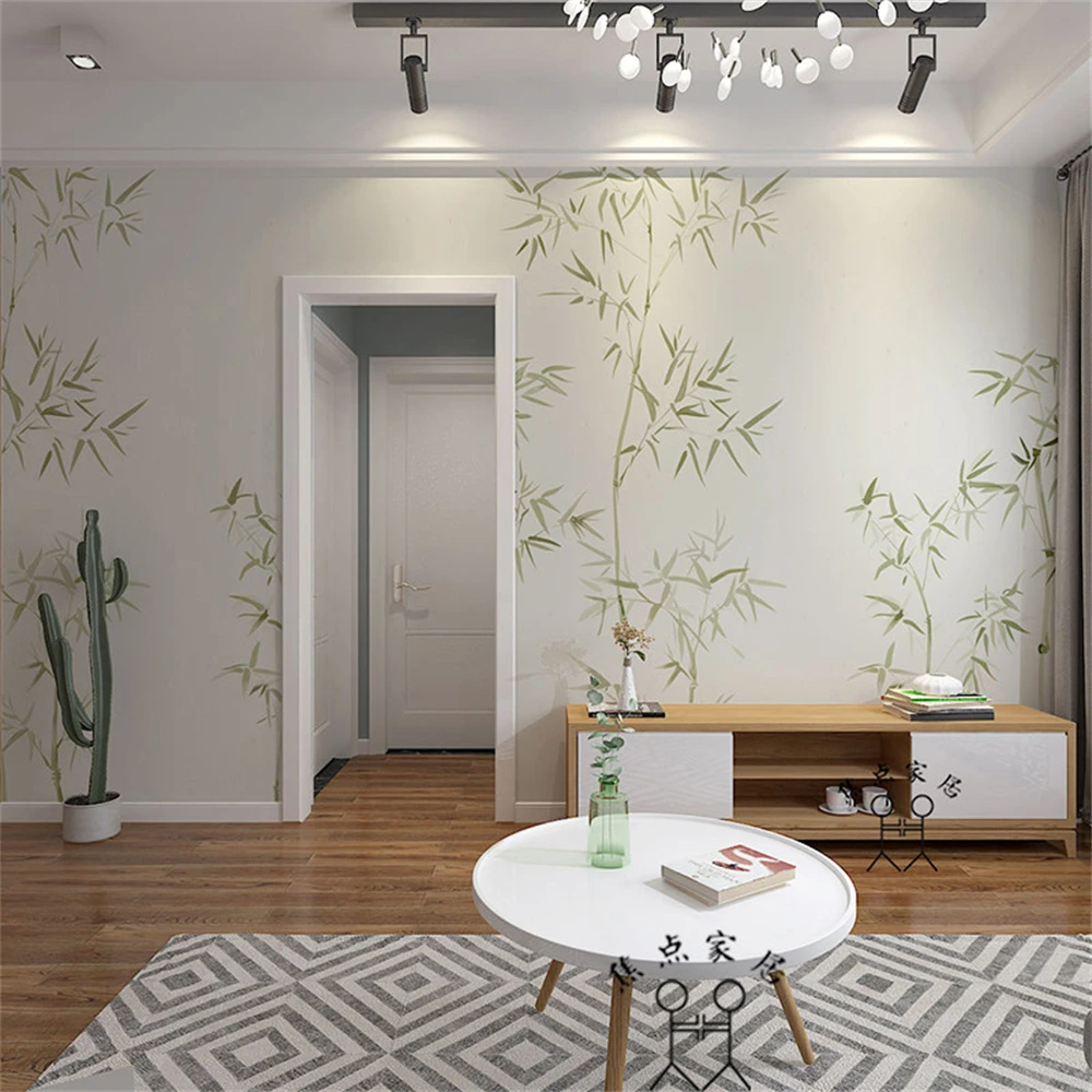 Custom Retro bamboo forest wallpaper for walls TV backdrop bedroom living room sofa 3D mural bamboo grove wall papers home decor