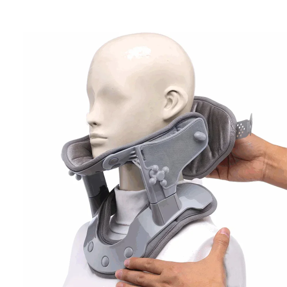 Neck Correction Orthosis Heat Treatment Traction Cervical Spine MultiPost Therapy C-Spine Collar Brace for Stenosis & Neck Pain