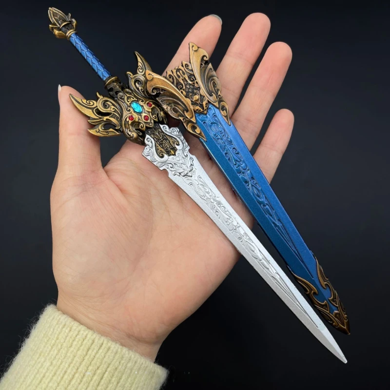 Three Kingdoms Film and TV peripherals series the heaven sword Seven Star Knife weapons Model Cosplay Props metal Crafts Boy toy