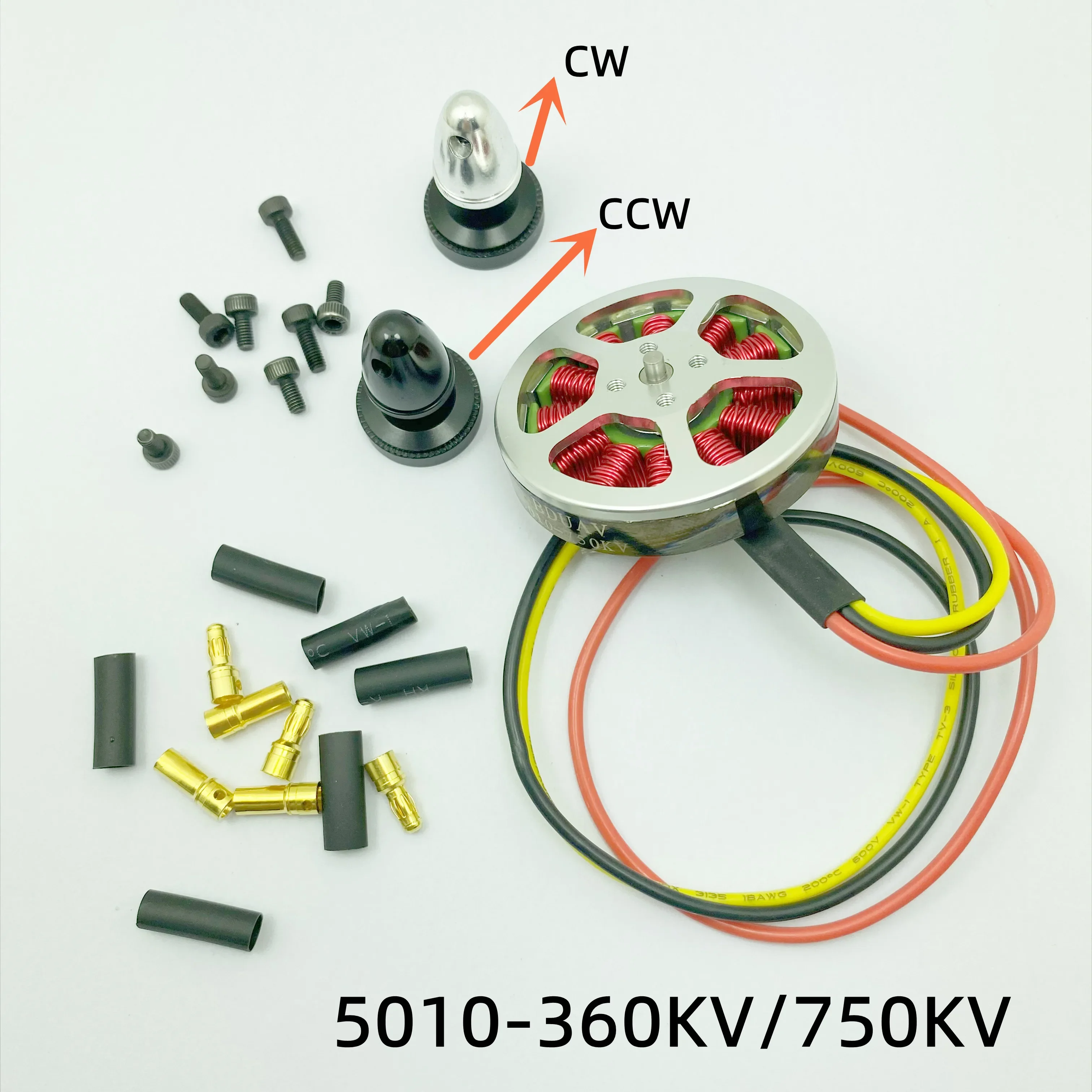 5010 360kv / 750kv Professional Brushless Motor for S550 ZD550 ZD680 ZD850 Quadcopter Multirotor