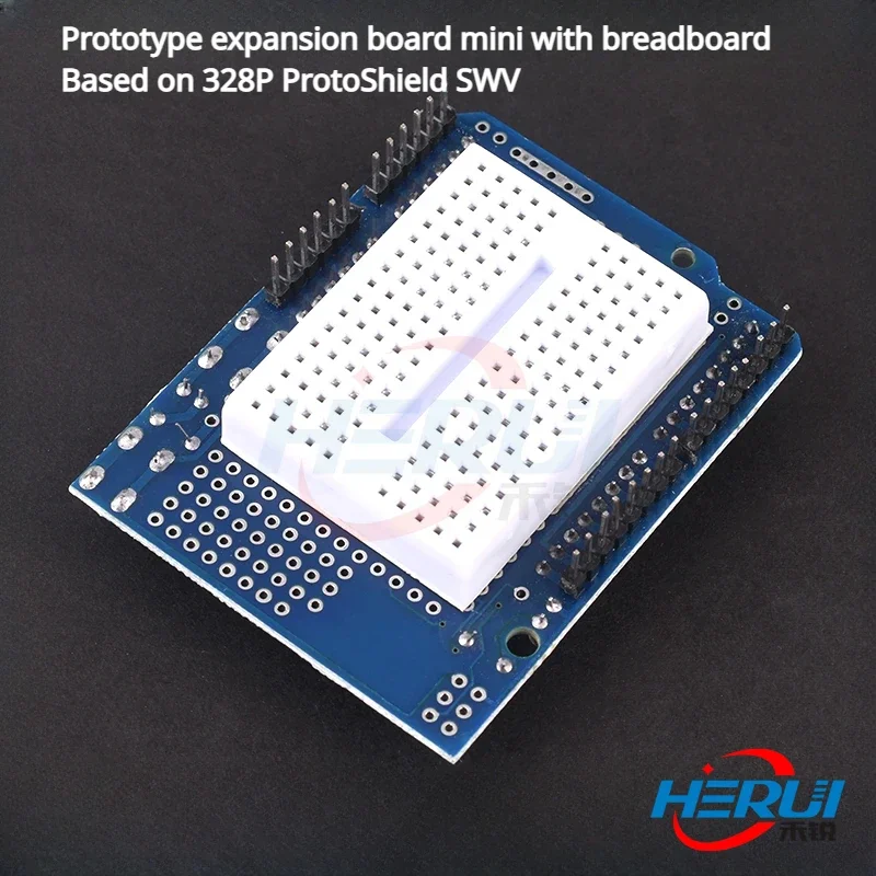 Prototype expansion board mini with breadboard Based on 328P ProtoShield сонячні панелі  solar panel