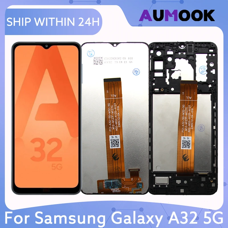 TFT LCD For Samsung Galaxy A32 5G LCD Display Touch Screen Digitizer Assembly A326B A326U A326W A326K LCD Screen Replacement