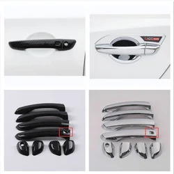 For Changan Eado Plus 2020 2021  2022 2023 Accessories Car Door Pull Doorknob Handle Bowl Cap Decoration Cover Trim