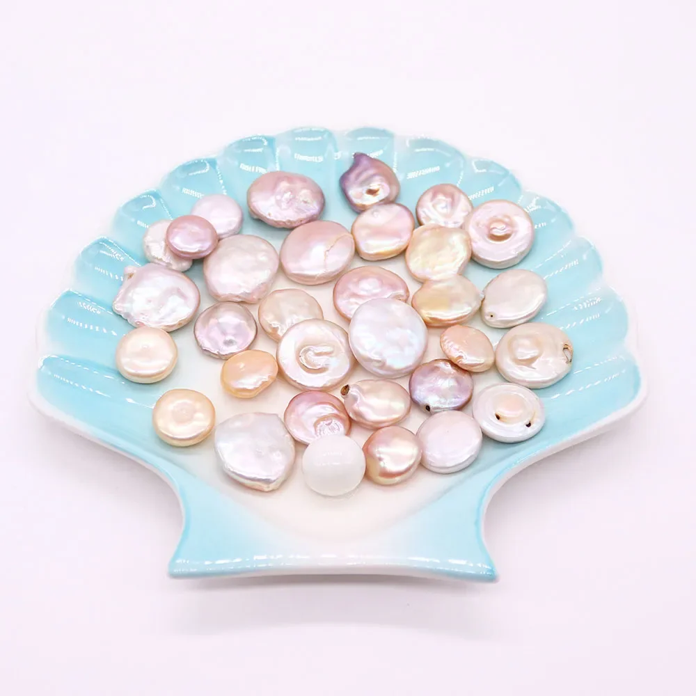 Natural Random Multi-color Buttons Baroque Pearls Irregular Scattered Pearls DIY Jewelry Handmade Materials Exquisite Gifts