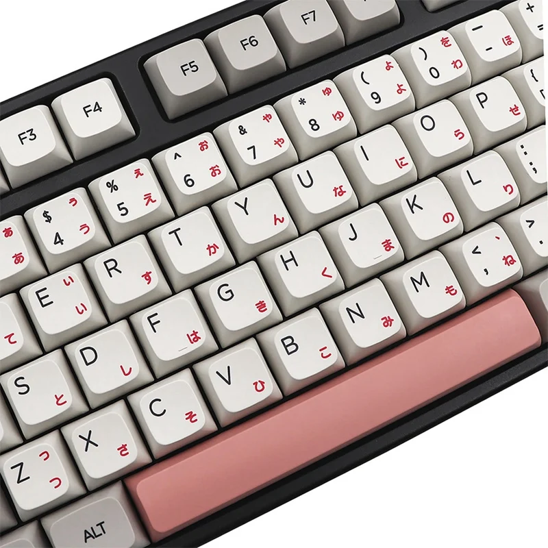 Imagem -02 - Retro Xda Perfil Keycap Conjunto para Teclado Mecânico Faça Você Mesmo Pbt Dye-sub 61 60 Baquelite Iso 9009 126 Chaves