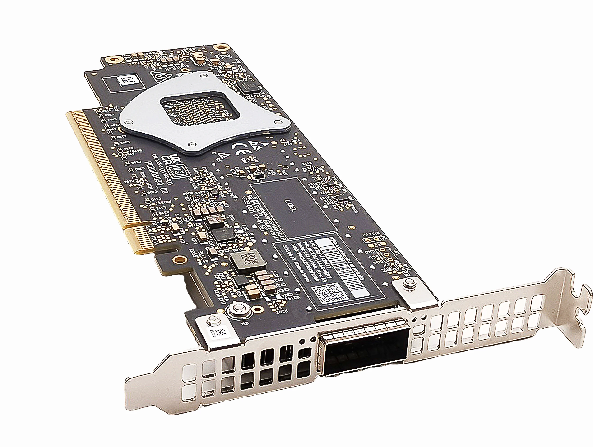 200GbE Ethernet carte réseau MCX75310AAS-HEAT NVIDIA ConnectX-7 HHHL NDR200 intelAdapter 200gbps Alfred 1 * Owrechargeable Port Pcie 5.0x16