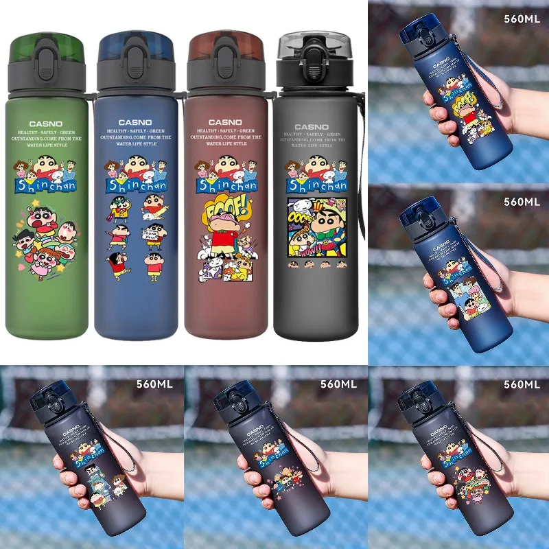 

Карандаш Шин-тян бутылки для воды для детей мультфильм портативная спортивная бутылка Kawaii бутылка для напитков Cyclin дорожные аксессуары