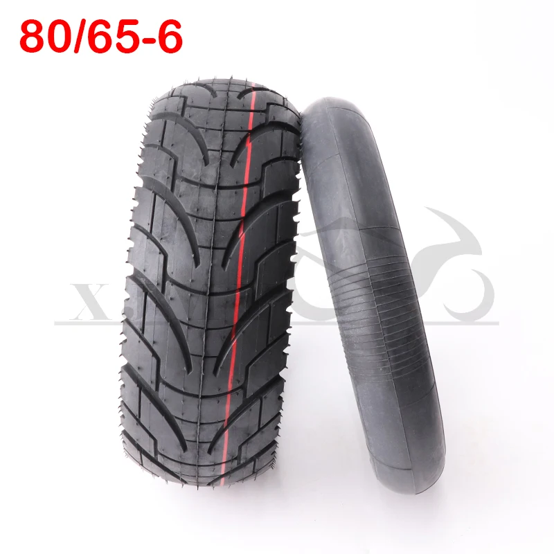 

80/65-6 Tire for 10 Inch Folding Electric Scooter 10X Dualtron KUGOO M4 Thickened Widened 10x3.0 Tyre Inner Tube