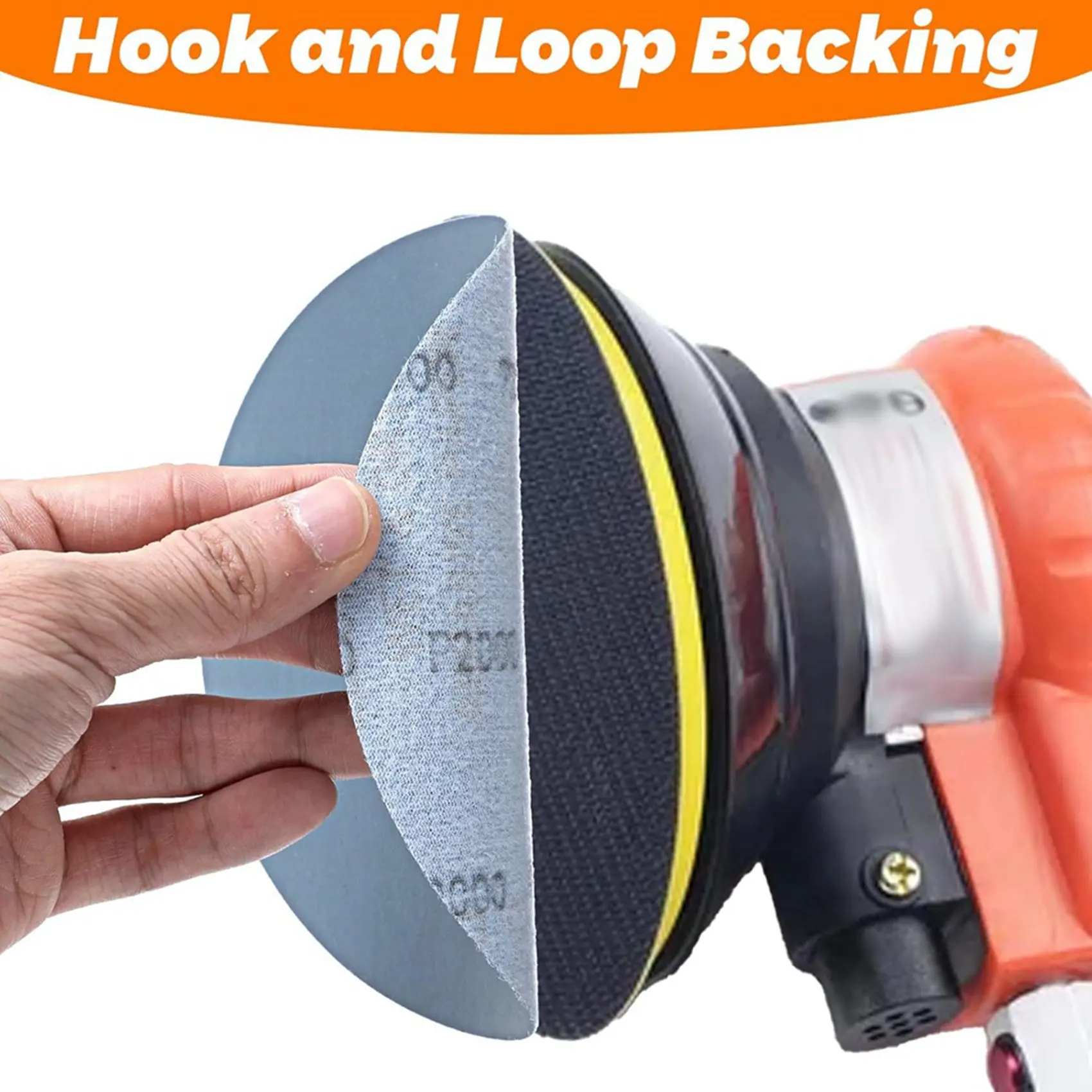 Multifunction 100 Pcs 6In Wet Dry Sandpapers Hook And Loop, 1000/1500/2000/3000/5000 Grit Sanding Discs Carbide Silicon Sanding