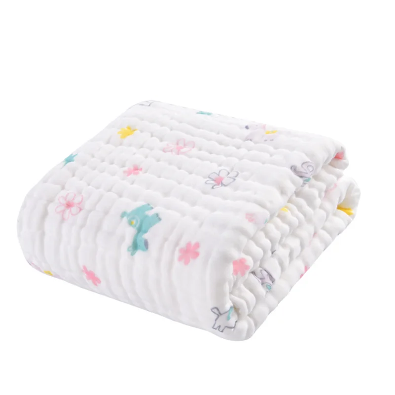 Baby Blanket Fleece Baby Blankets Newborn Baby Muslin Squares Muslin Swaddle Bamboo Wrapples 110*110cm