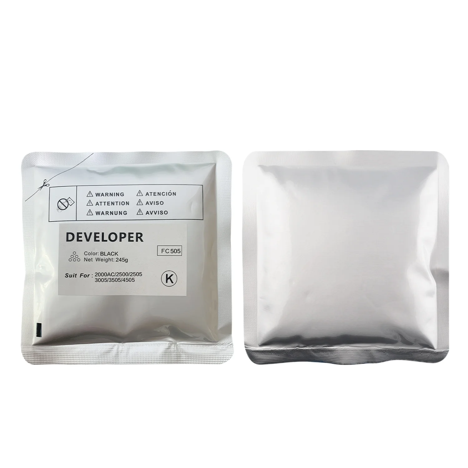 Japan FC505 FC415 developer powder for Toshiba 2000AC 2500AC 2505AC 3005AC 3505AC 4505AC 2010AC 2510AC 2515AC 3515AC 4515 5015