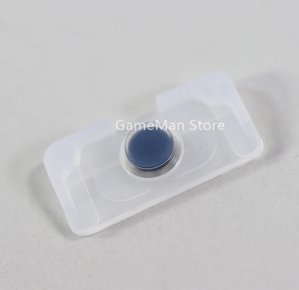 PS4 용 100pcs JDS-050 5.0 PS4 홈 키 컨트롤러 용 홈 전도성 고무 패드 투명 버튼 접촉 고무