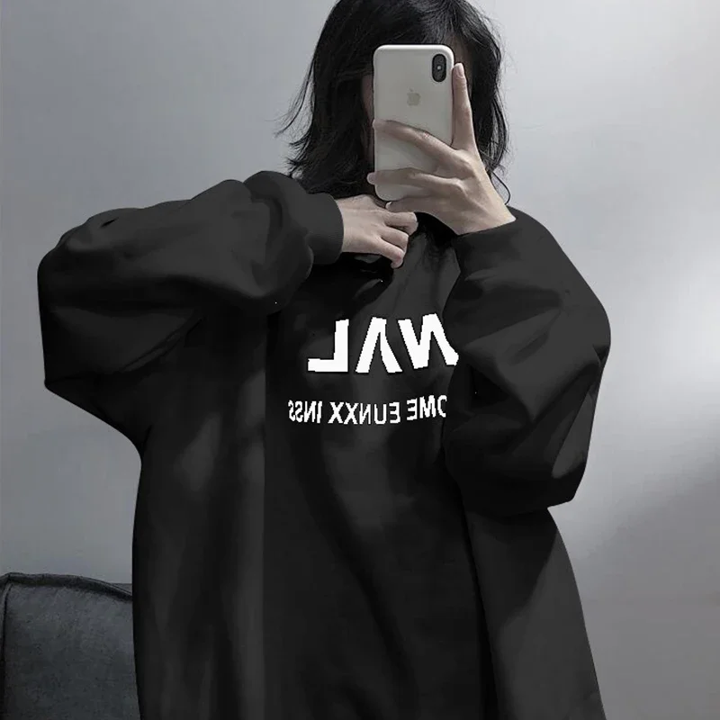 VIPOL Streetwear Kpop Women Hoodies 2023 Autumn Lazy Style Loose Hoodie Korean Fashion Clothing Jogger Top Casual Y2k Sweatshirt