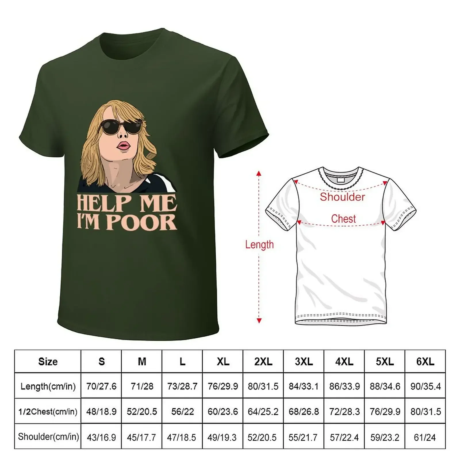 Help Me Im Poor Annie Walker Bridesmaids T-shirt vintage Short sleeve tee summer top mens funny t shirts