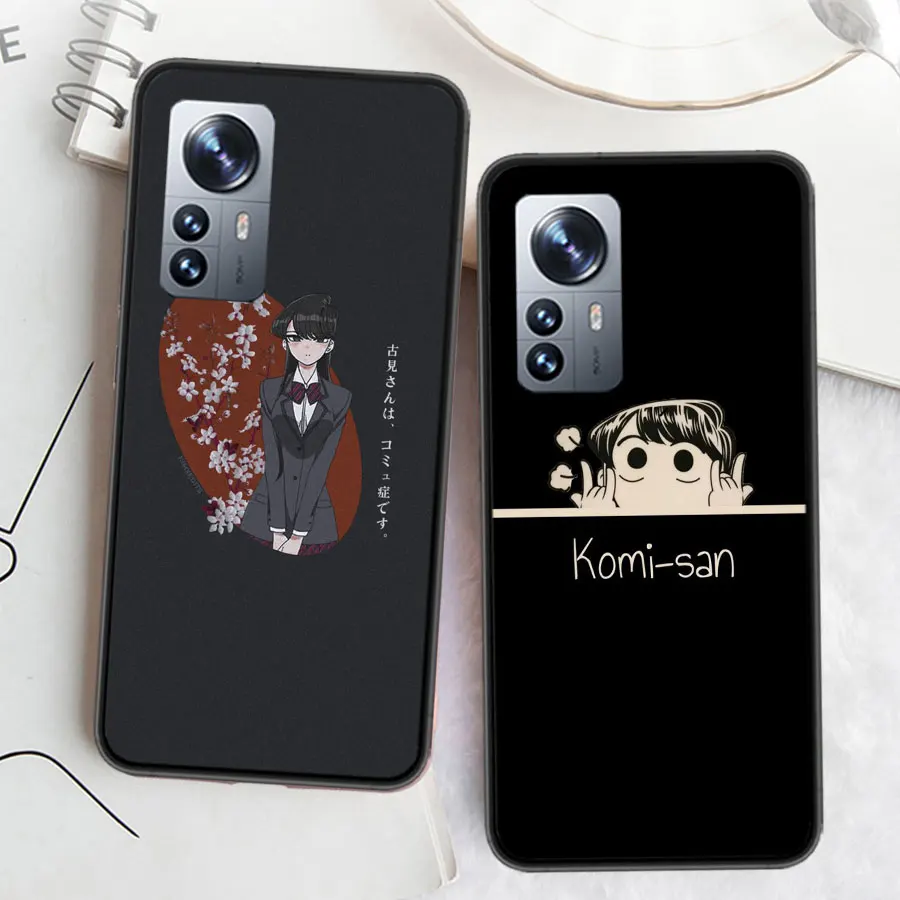 Anime Komi Shouko Cant Communicate Phone Case For Xiaomi Mi 13 12 11T 10T 12T Pro 12X 11i 11 Ultra 10 Lite 5G 9 8 6X 5X A1 A2 Co