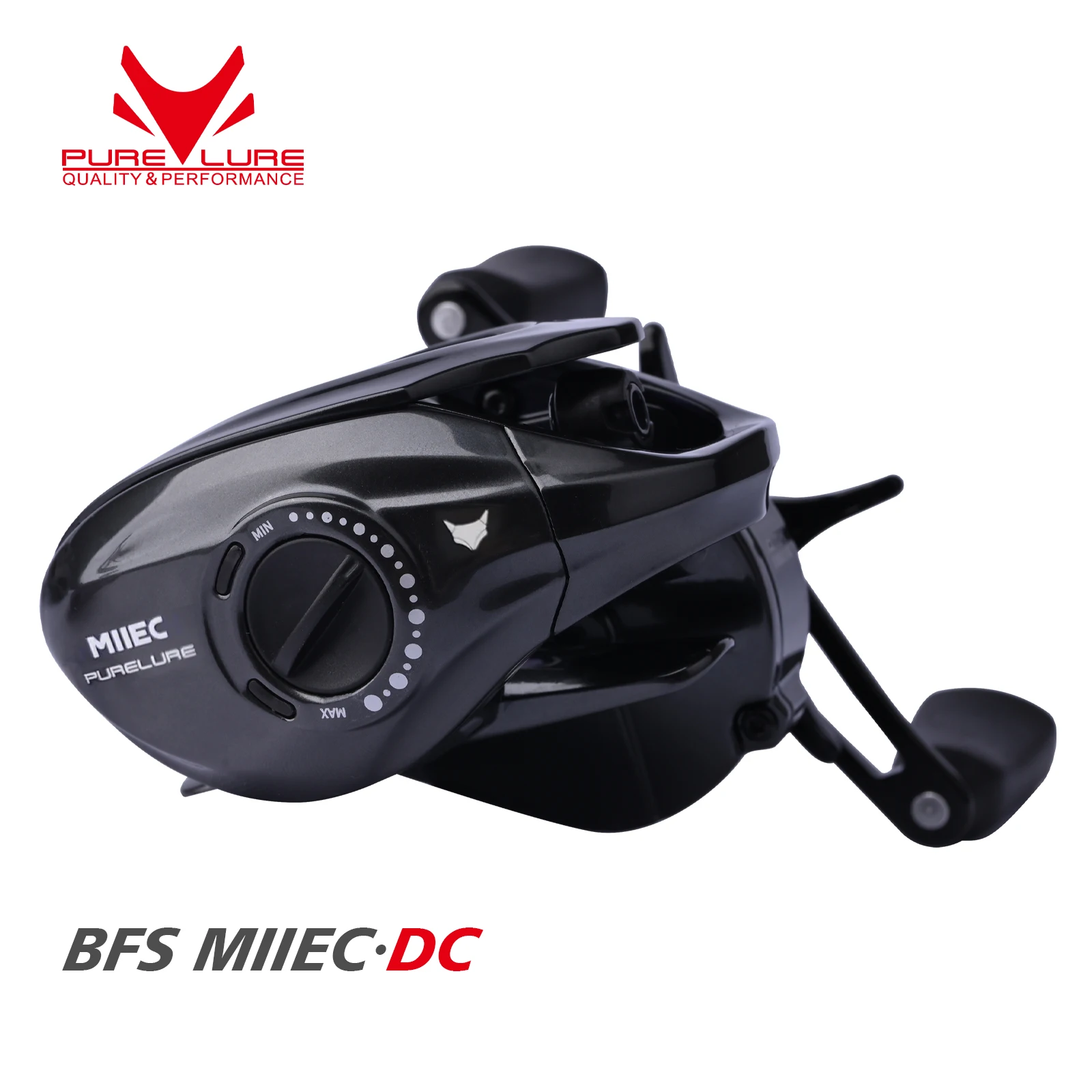 

PURELURE BFS Single Mode DC Nylon Frame Material Electronic Brake Band Sound Baitcasting Fishing Reel 3.5-17g Bass Perch Trout