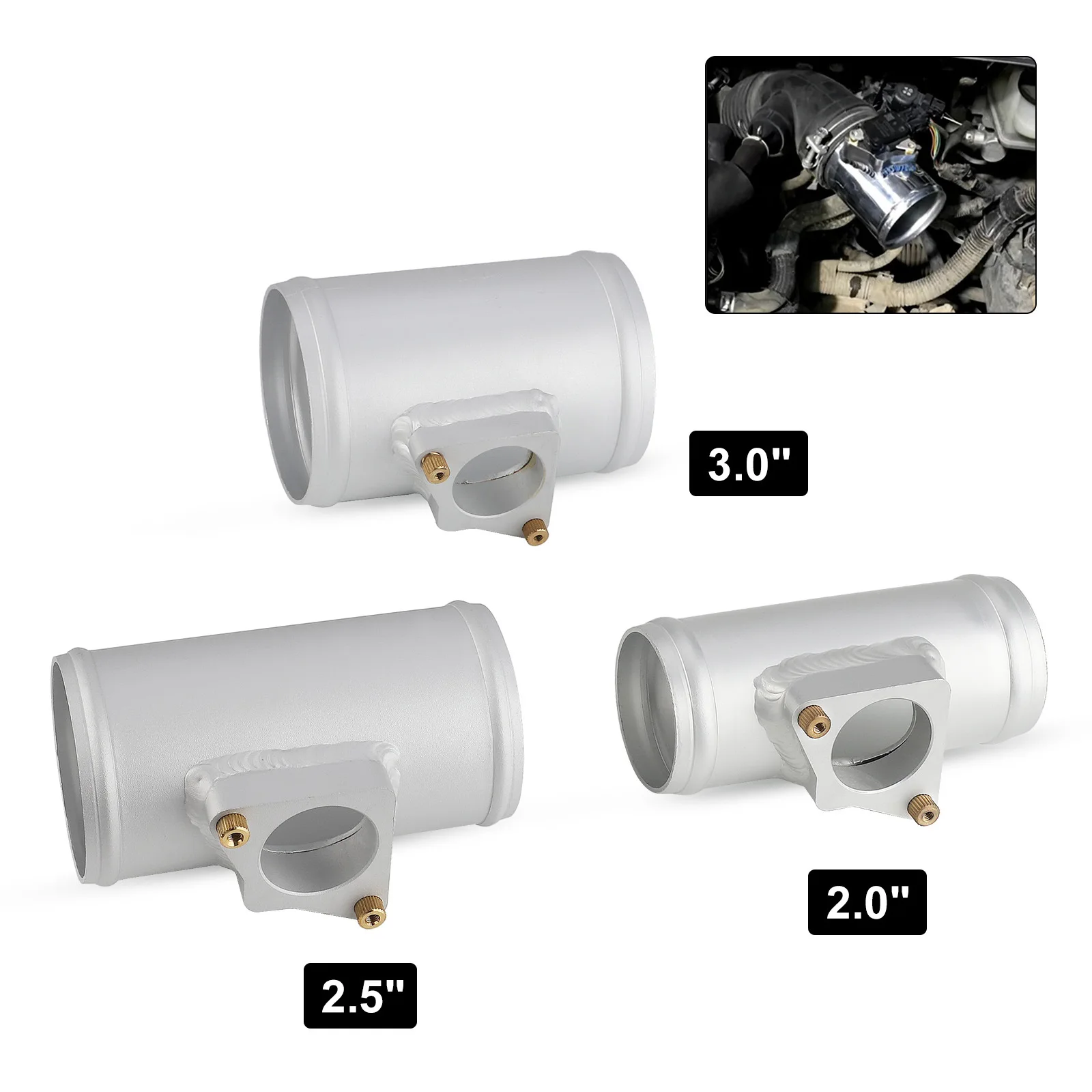 76mm/63mm/51mmair Flow Meter Base; For Toyota / Mazda / Suzuki / Subaru-76