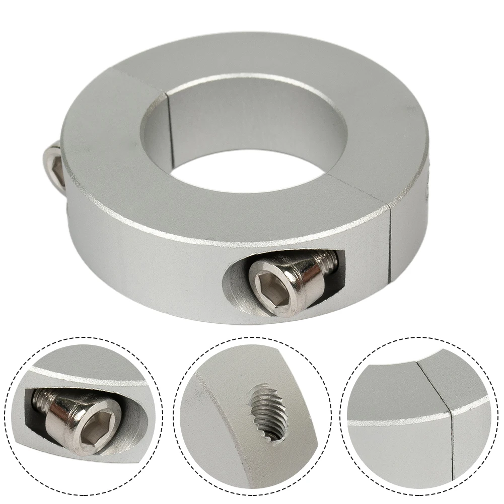 liga de aluminio aneis fixos eixo colar unico split clamp tipo acessorios de alimentacao 13 mm 15 mm 16 mm 20 mm 25 mm 30 mm 1pc 01