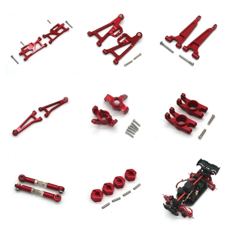 

Mjx 14210 14209 1/14 RC remote control car metal modification accessories steering cup swing arm pull rod assembly