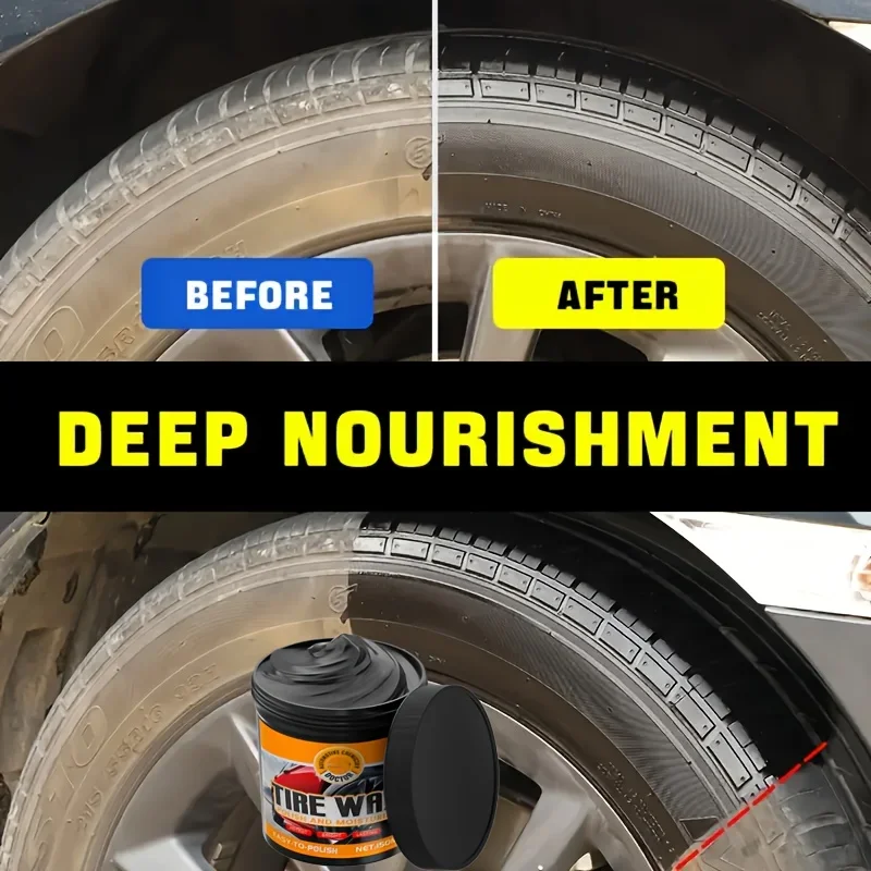 Automotive Plastic Repair Cream - Restore black shine, durable coating set for automotive detail repair and care