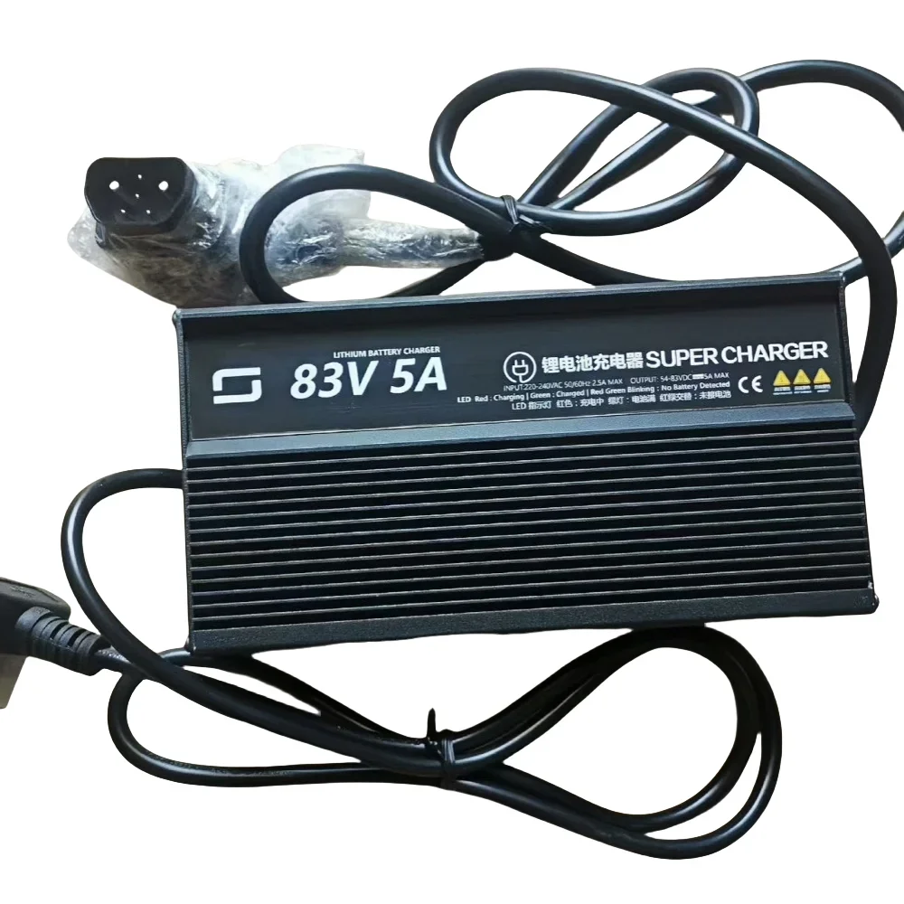 リチウム電池充電器 83V 5A 本体 SUPER SOCO TCMAX New Fit Super Soco TCMAX TC MAX Charger Special Charger 83V 5A