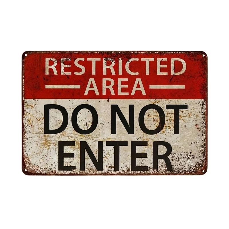 2D Metal Wall Decor Plaque 