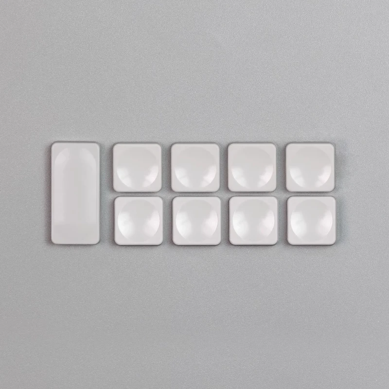 Customized 10pcs CFX Low Profile PBT Keycaps 10mm for Low Profile MX Switch Gaming Mechanical Keyboard Ultra Thin Keycaps
