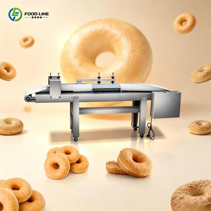 Bakery Electric Bagel Shaping Machine Bagel Bread Forming Molding Machine for Sale FL Customized