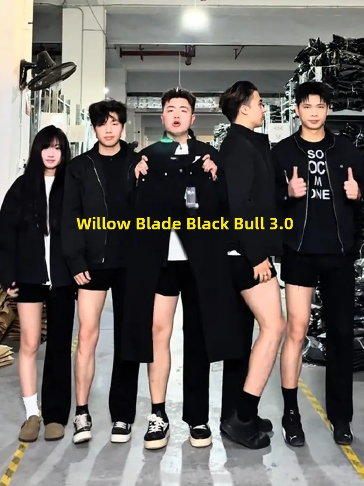 

Men's Fce Lined Thi Straight Leg Jeans Bla Bow Blade Design High Street American Sle Winter Wear Durable Cotton Blend