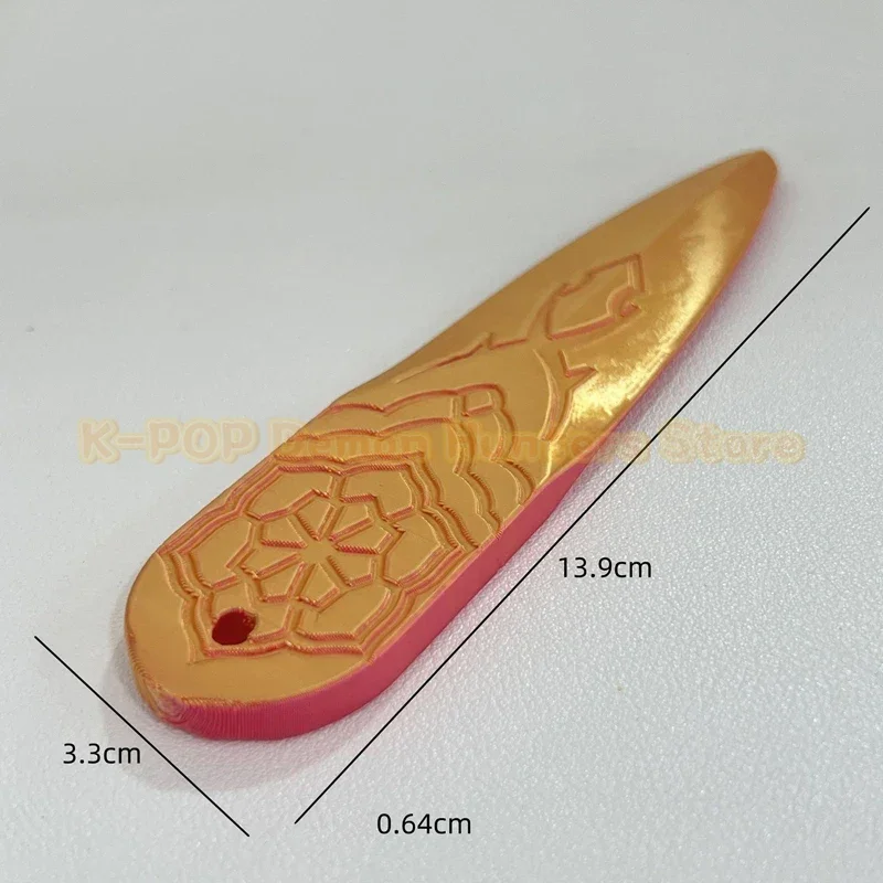 KPop Demon Hunters Zoey Accessory Knife​​ Props K-Pop Cosplay Girl Group Costume Accessories Halloween Carnival Party Prop 2025