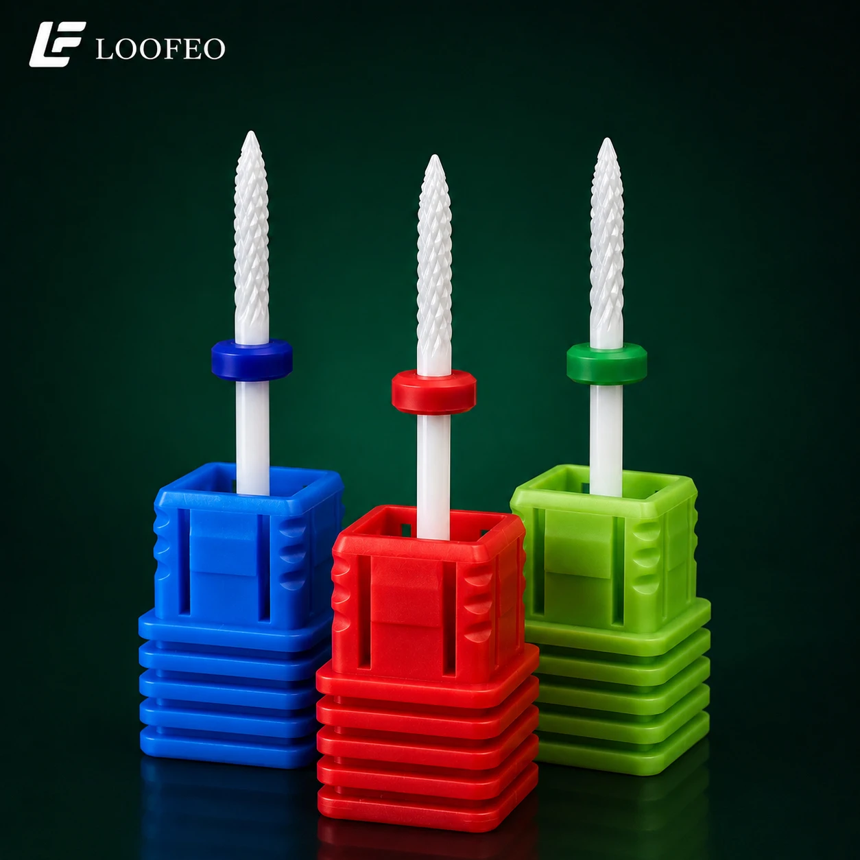 1pc Ceramic Nail Drill Bit Milling Cutter For Manicure Pedicure E-File Bits for Gel Polish Acrylic Removal Burr Refining Cuticle