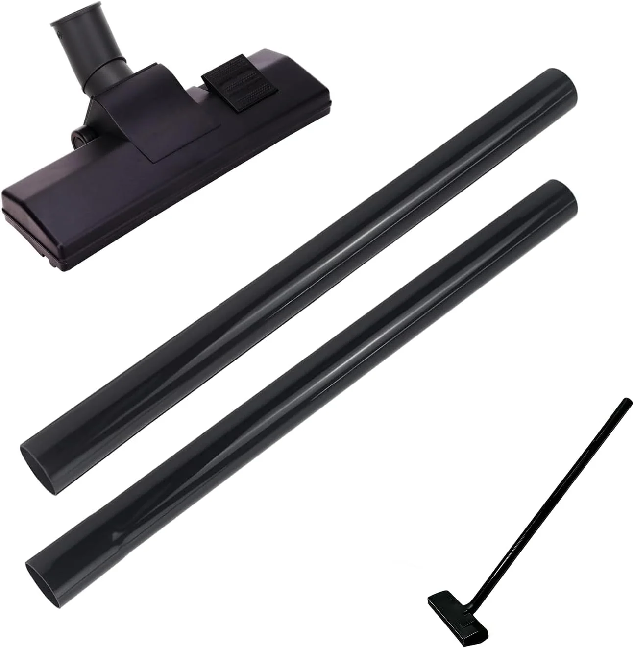 Universal Vacuum Floor Brush Set 32mm Inner Diameter, Extension Wand & Long Crevice Nozzle, Household Vacuum Cleaner Accessories