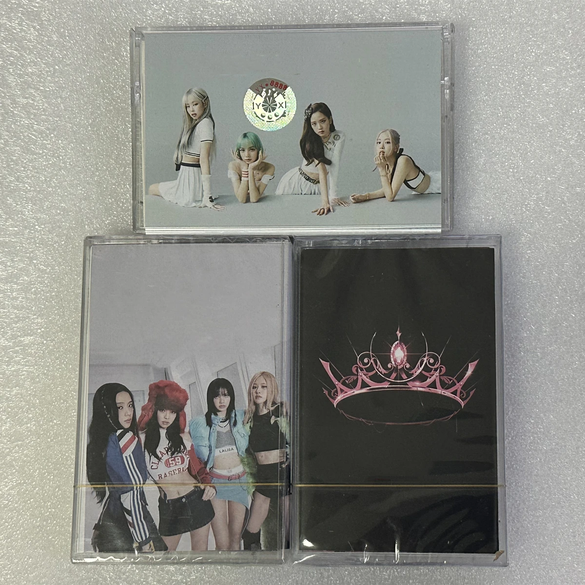 Clássico kr pop lovesick meninas fita de música desligada álbum louco sobre você 3 pçs cassetes cosplay walkman gravador soundtracks caixa