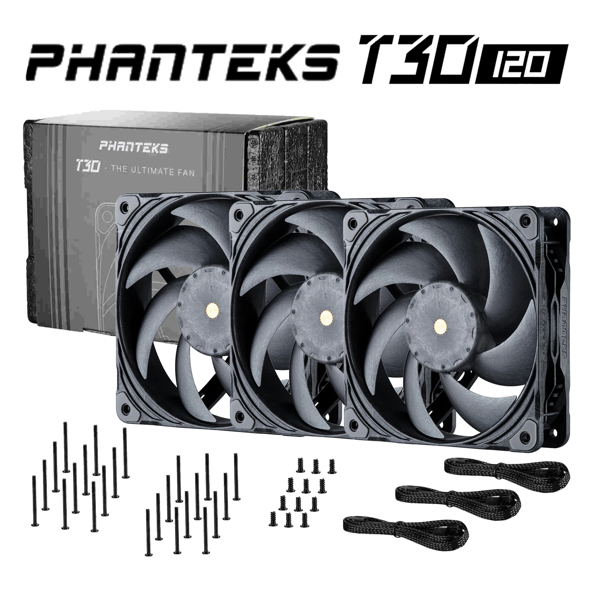 PHANTEKS T30 120mm 140mm 12cm 14cm 3000RPM CPU cooler Water