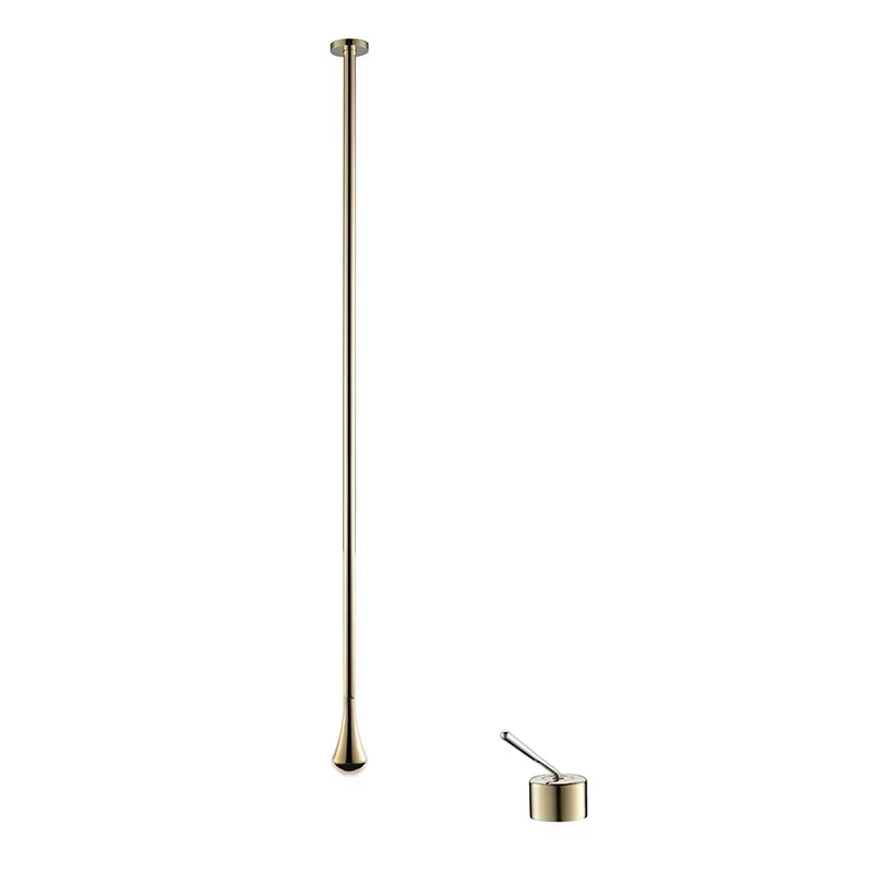 All-copper ceiling induction water drop wash face basin faucet art vertical hot and cold basin faucet MP1002