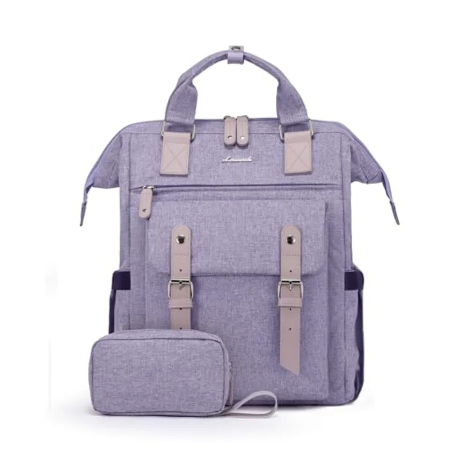 

Laptop Backpack for Women, Teacher Nurse Bag Work Travel Computer Backpacks Purse, College Bookbag for School, Water Resistant