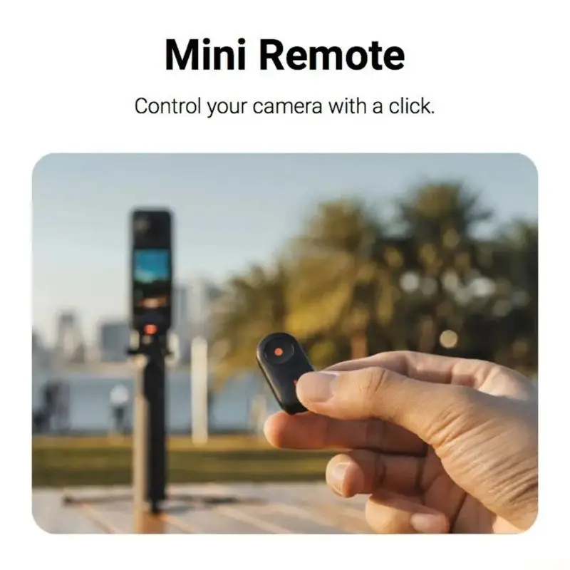 

B03F Bluetooth-совместимый пульт дистанционного управления, замена кнопки спуска затвора, контроллер для фотосъемки 360 GO 3S