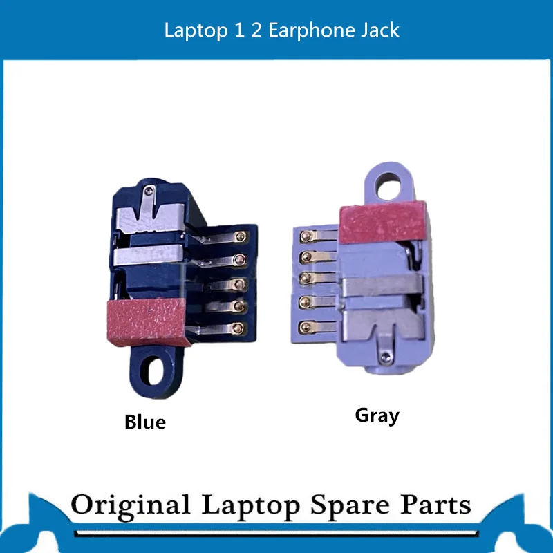 Porta Jack per auricolari originale per Laptop Surface 1 2 1796 1782 connettore per auricolari blu grigio