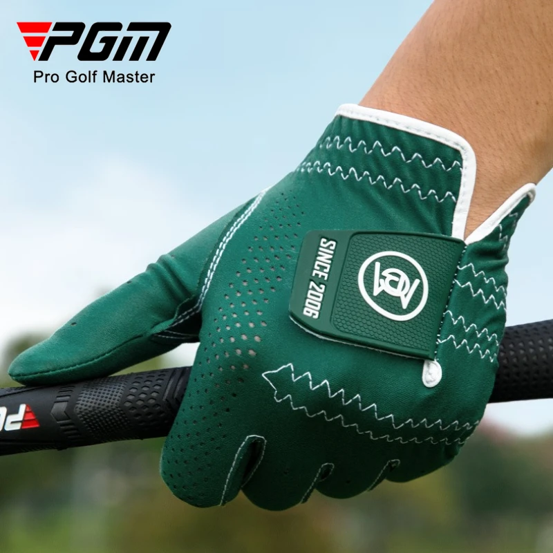 PGM Men Golf Gloves Single Left Hand Non Slip Nano Cloth Breathable 1pc Glove ST039