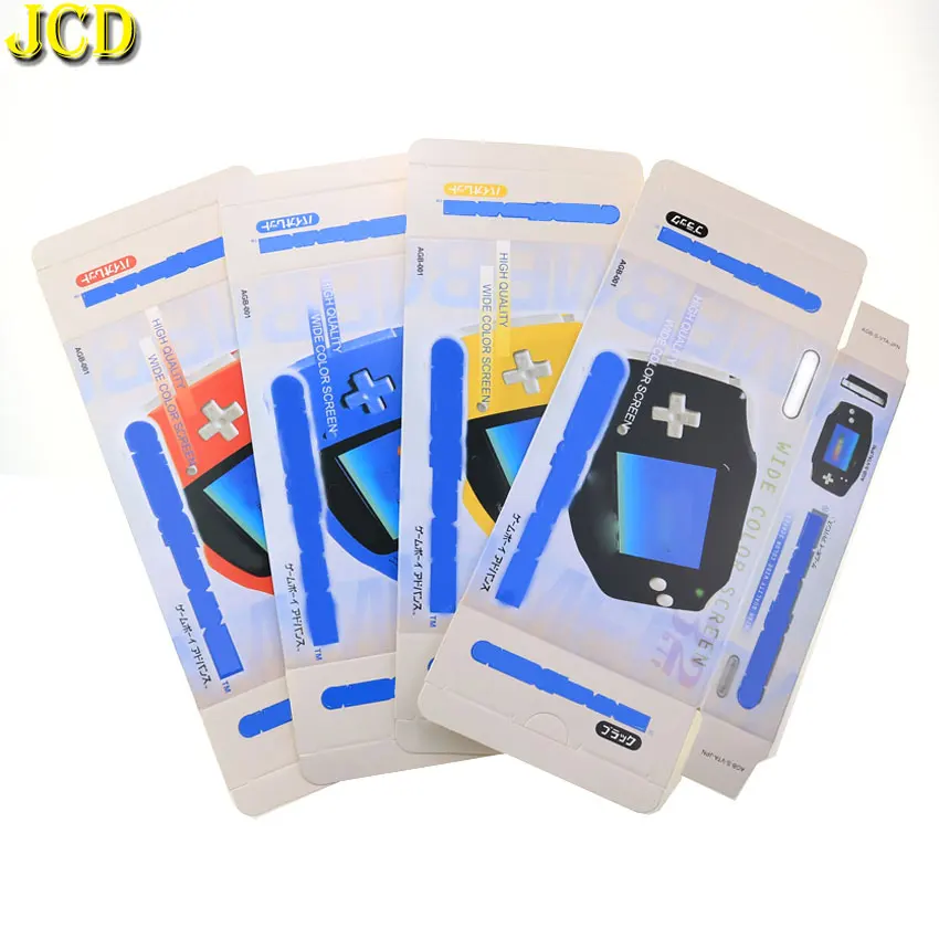 

JCD 1PCS Protector Box Packing Carton For GBA Game Console Packing Boxes For GBA SP