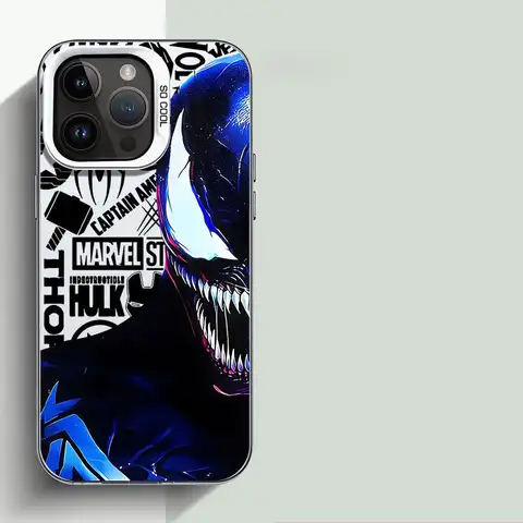 Marvels Deadpools Venoms Mobilskal För Xiaomi Redmi 15C 14C 13C 12C 13 12 10 A1 A2 A3 A5 9T 9A K60 K40 4G 5G Anti-fall Matt 10 best sales k60-fodral - №3