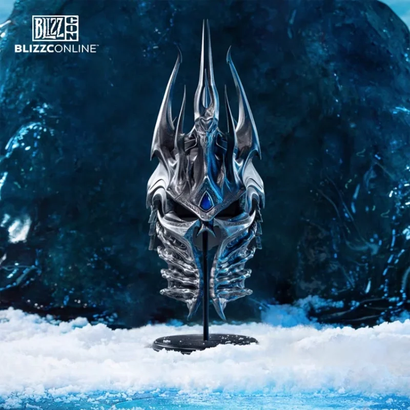 Blizzard Lich King Arthas Crown Of Domination Helmet 1 1 Scale Resin Model Collectible For Adult Game Fans Cosplay Home Display