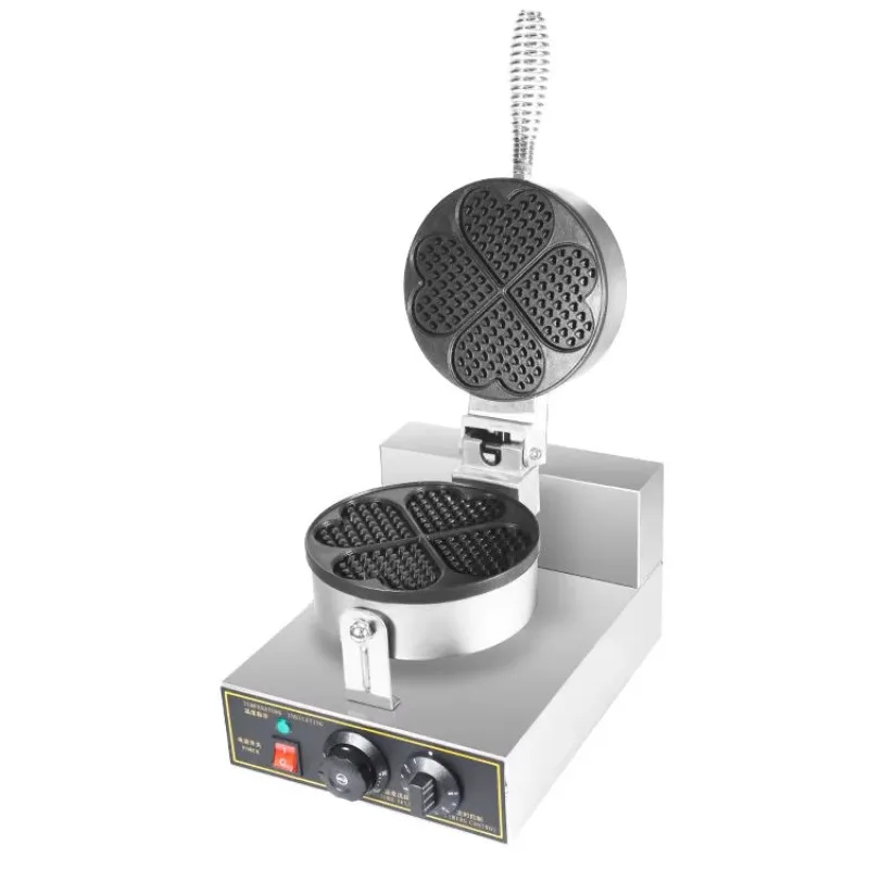 

Commercial Waffle Maker Machine for Egg Puff and Hong Kong Heart Waffle Maker Electric Nonstick Heart Shape Waffle Maker