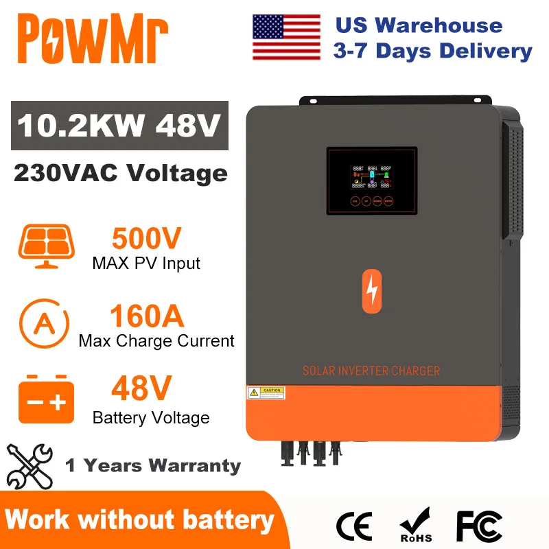 Powmr 10.2KW Hybrid…