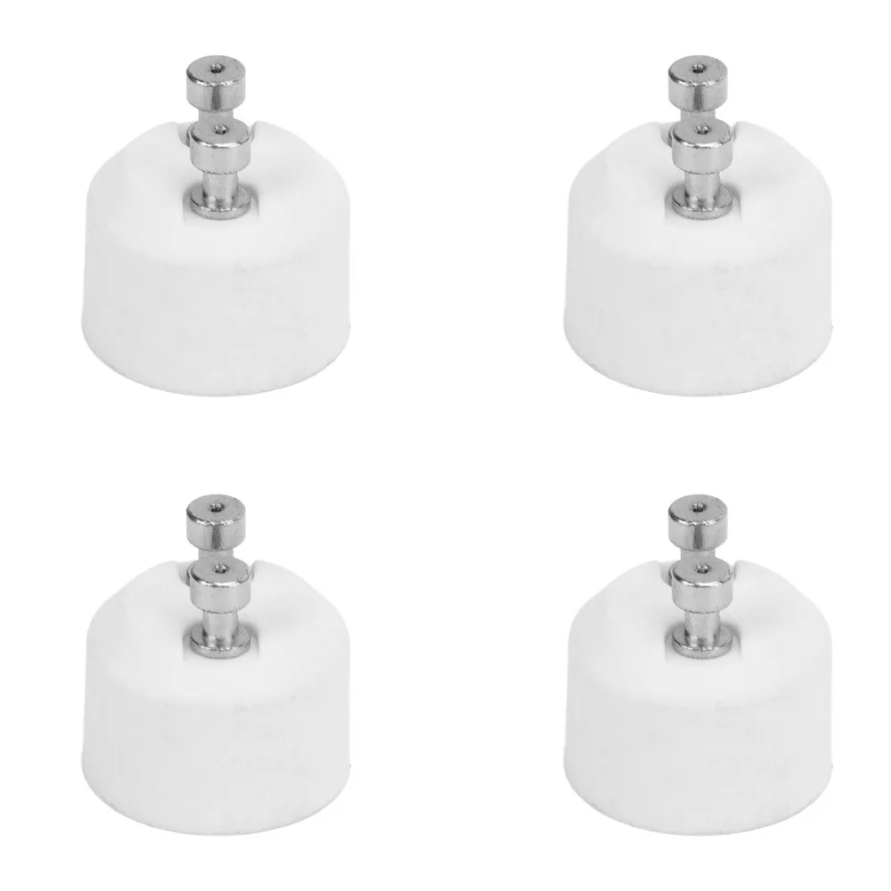 4PCS Durable Ceramic GU10 to MR16 Adapter Heatproof Protruding Converter Light Sockets Lamp Holder LED Lighting