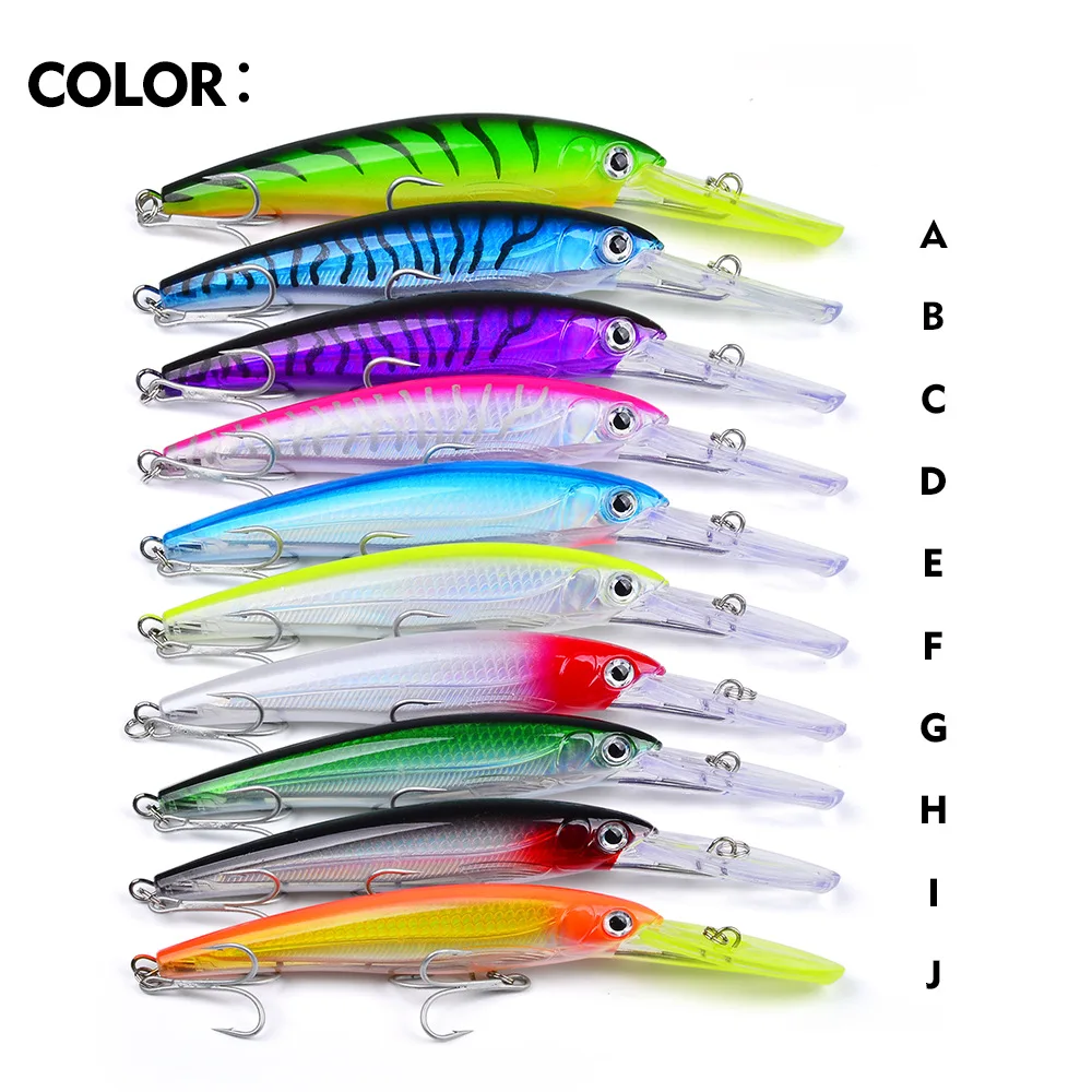 bass lures in saltwater 32g 50g 75g Floating Fishing Lure Minnow Bait Long Casting Saltwater Sea Bass  Lures Hard Bait Minnow for Bass Fishing Tackle