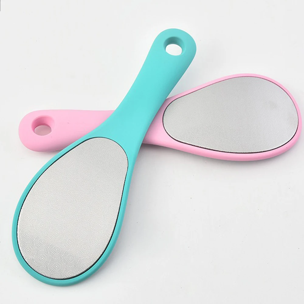 1pcs Kikir Kaki Dua Sisi Profesional Pengikis Tumit Penghilang Kulit Mati dan Kapalan Kikir Pedikur Pengikis Kaki