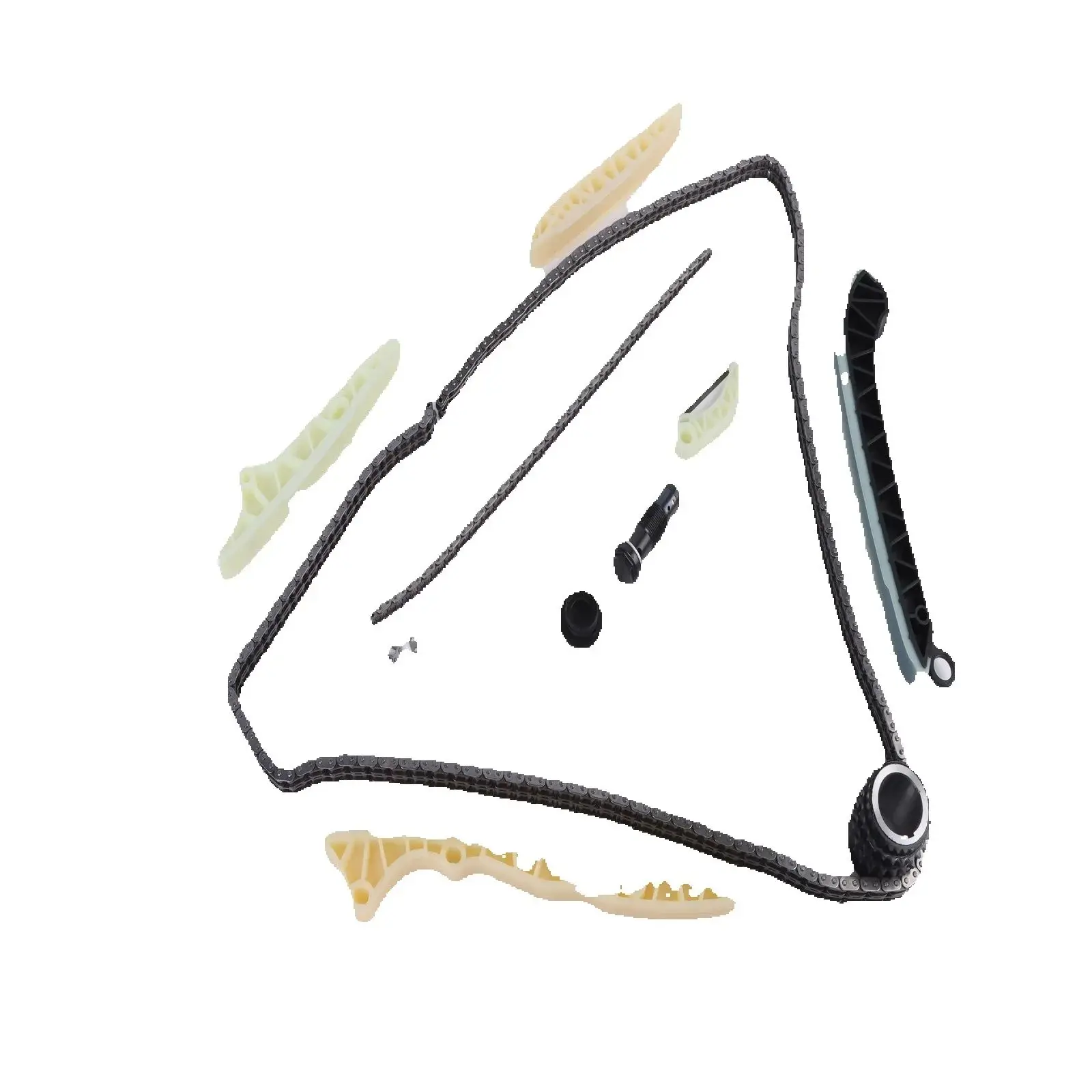 1Set Timing Chain Kit 2720520216 FOR Mercedes-Benz G550 2009-2015 C350 E350 3.0L 3.5L 5.5L